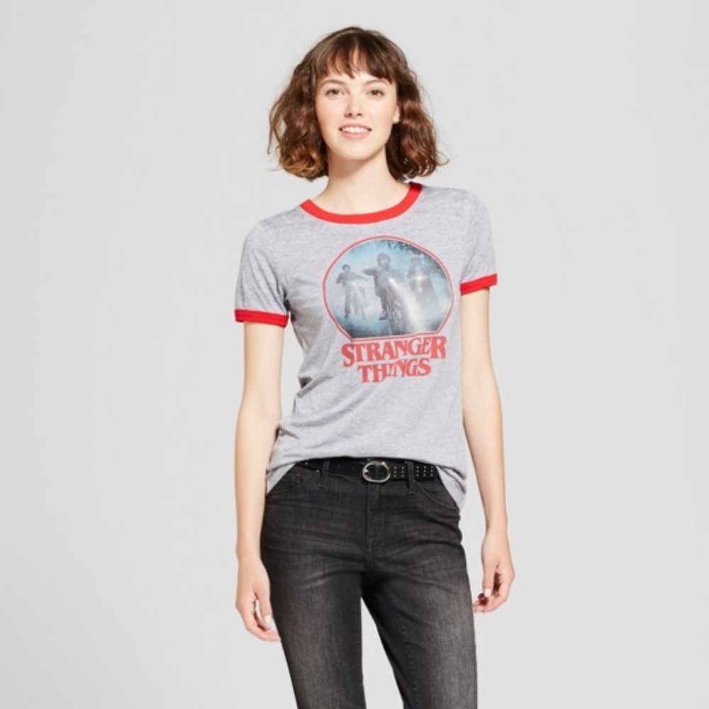 stranger things ringer tee